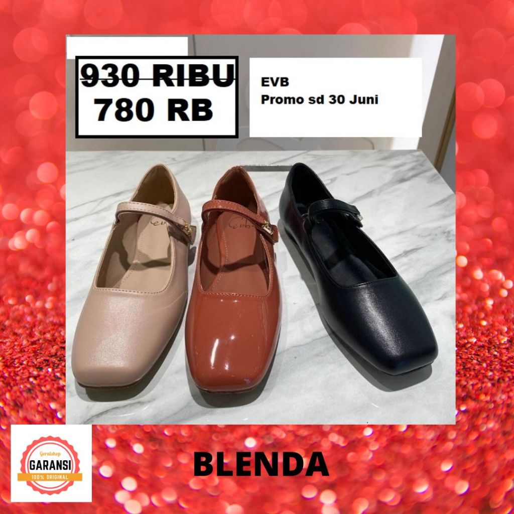 Sepatu Evb wanita seri BLENDA 100% original store