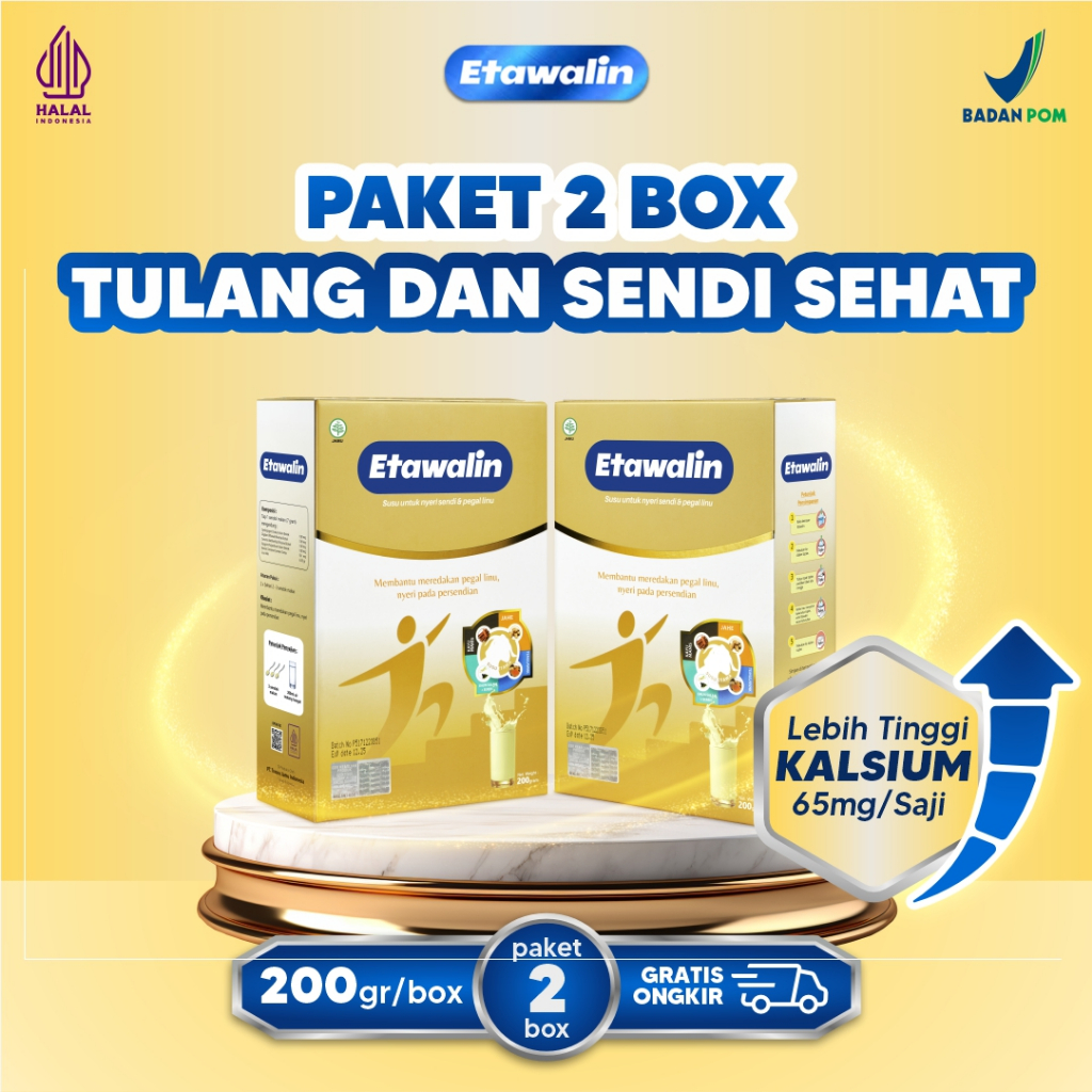 

PAKET 2 ETAWALIN ORIGINAL - RENDAH GULA ANTI NYERI SENDI SUSI KAMBING ETAWA