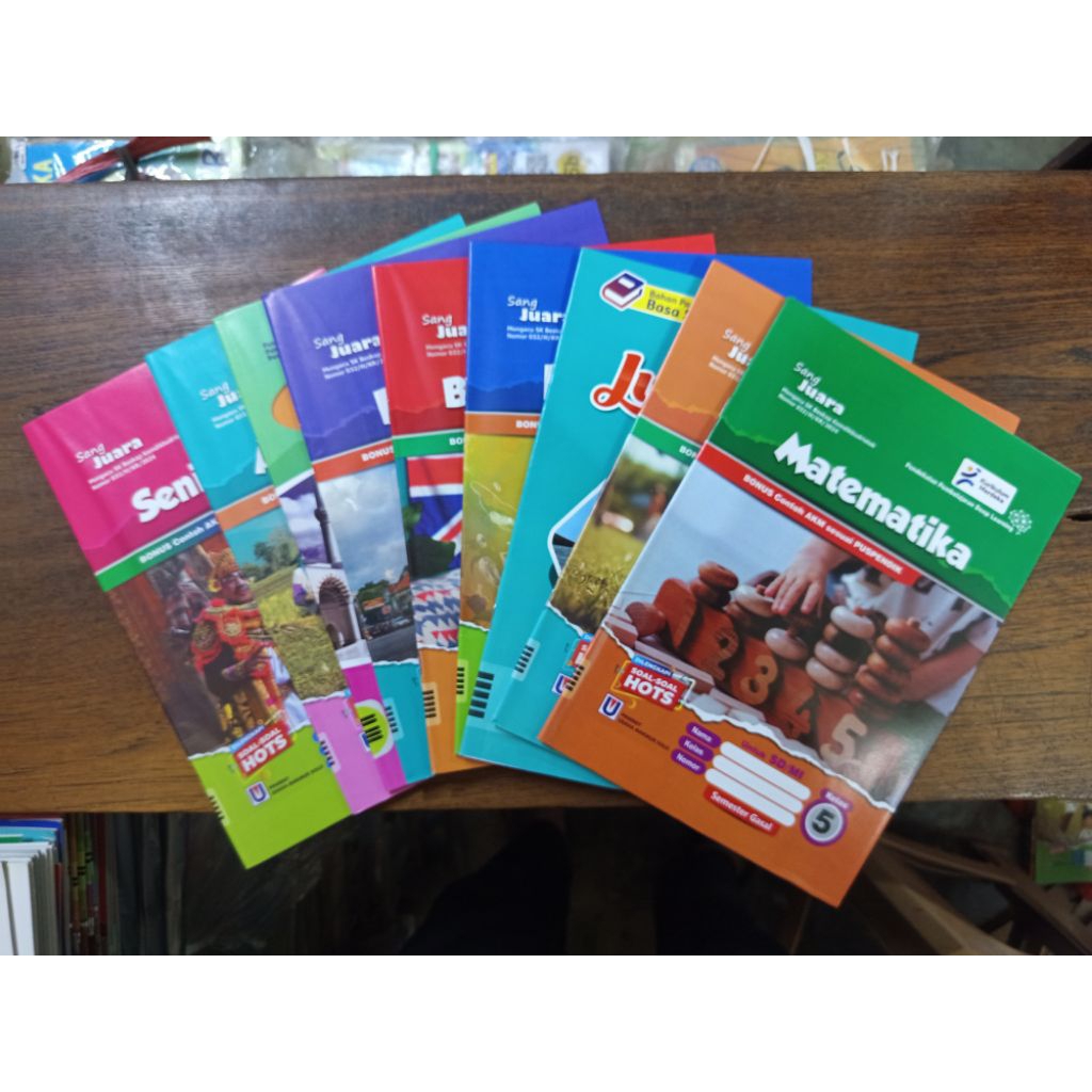 Lks/Modul Kurikulum Merdeka Sang Juara Kelas 5 Sd Semester 1 Matematika,Agama,Seni Budaya,dll