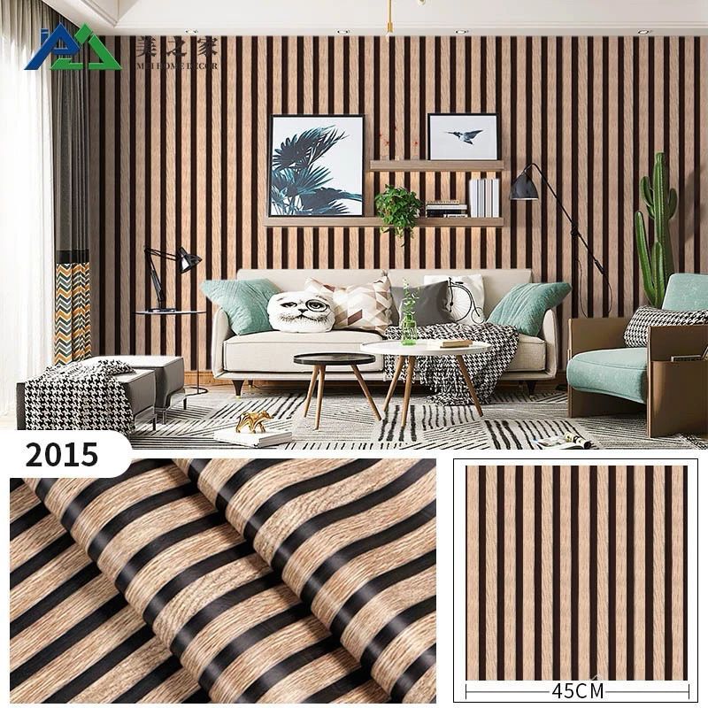 WALLPAPER MOTIF PANEL KAYU AESTHETIC/WALLPAPER PREMIUM MOTIF PANEL KAYU ELEGAN/WALLPAPER DINDING