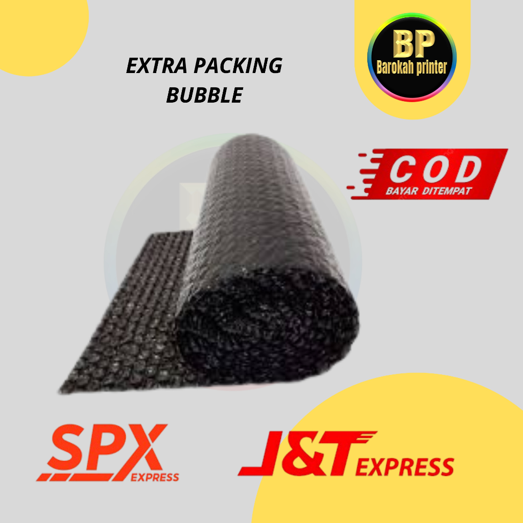 

EXTRA BUBBLE WRAP untuk pelindung tambahan packaging pengaman paket