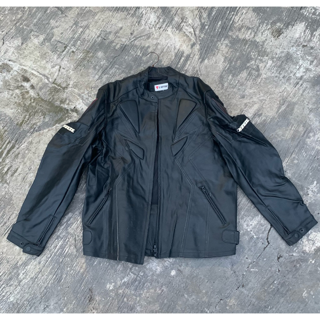 jaket dainese vintage original jaket kulit dainese