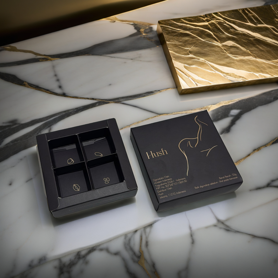 

Ready Stok! Hush chocolate Dark Chocolate for couple 32 gram Untuk Hubungan Suami Istri VIRAL!!!