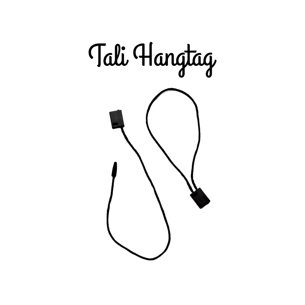 

100PCS Tali Hangtag Label Pricetag Kain