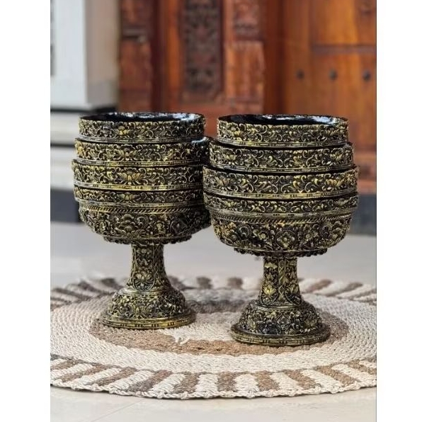 Dulang prapti susun 3 28cm premium