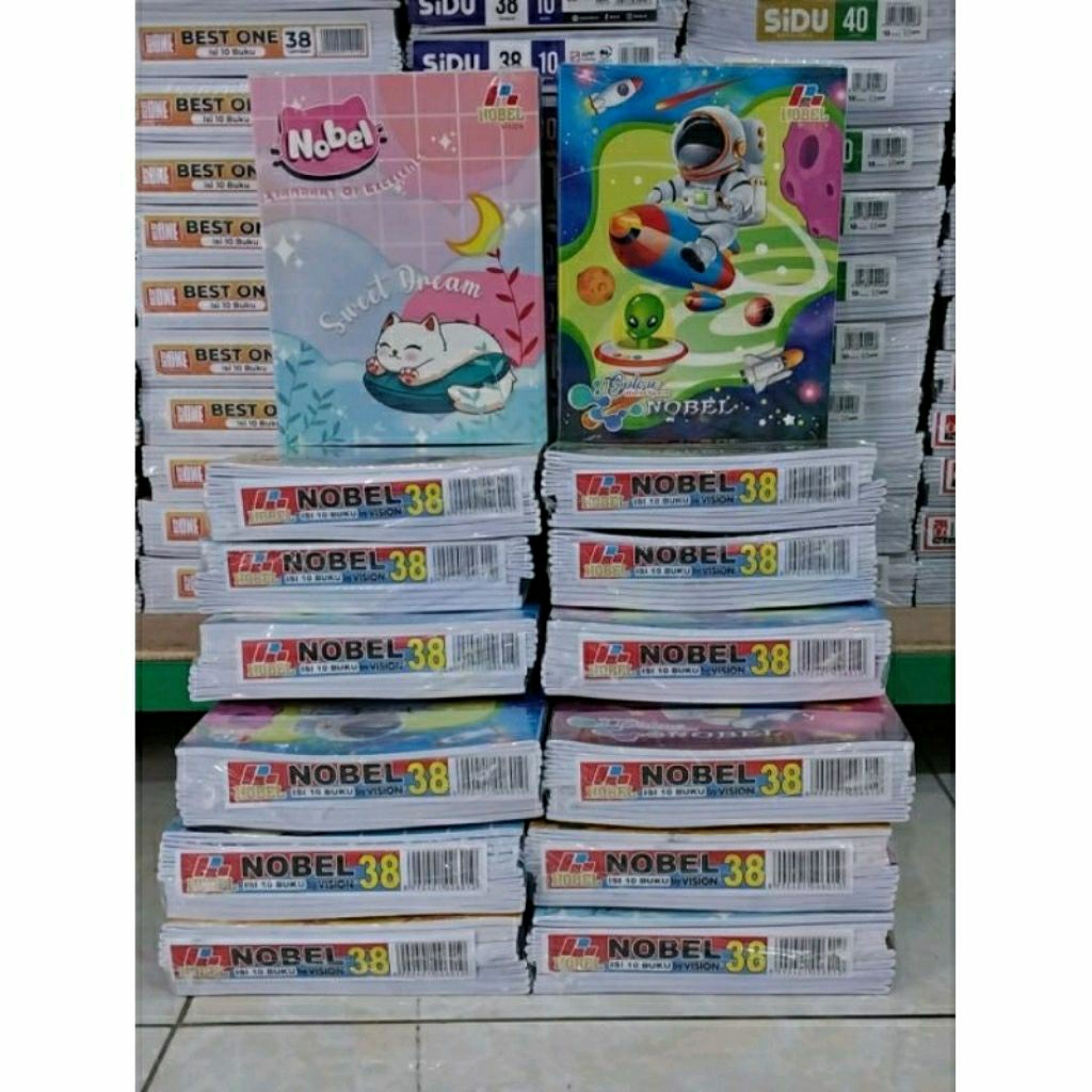 

Buku Tulis NOBEL 38 Lembar Product by VISION