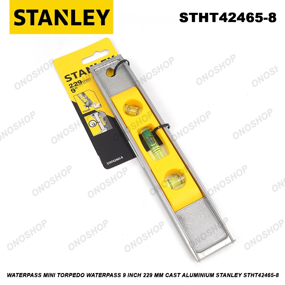 Waterpass Mini Torpedo Waterpass 9 inch 229 mm Cast Aluminium Stanley STHT42465-8