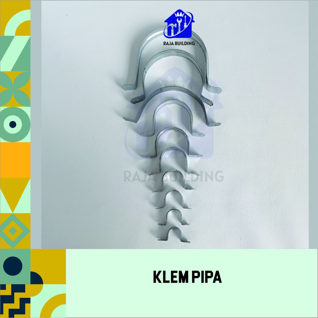 KLEM PIPA/ PENJEPIT PIPA/PENGIKAT PIPA/KLEM BESI PIPA/KLEM PIPA BESI/Bracket Penjepit Pipa