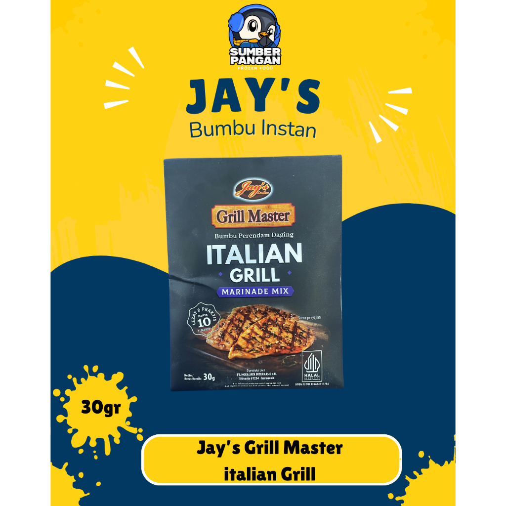 

Jays Bumbu Instan grill master (all varian)