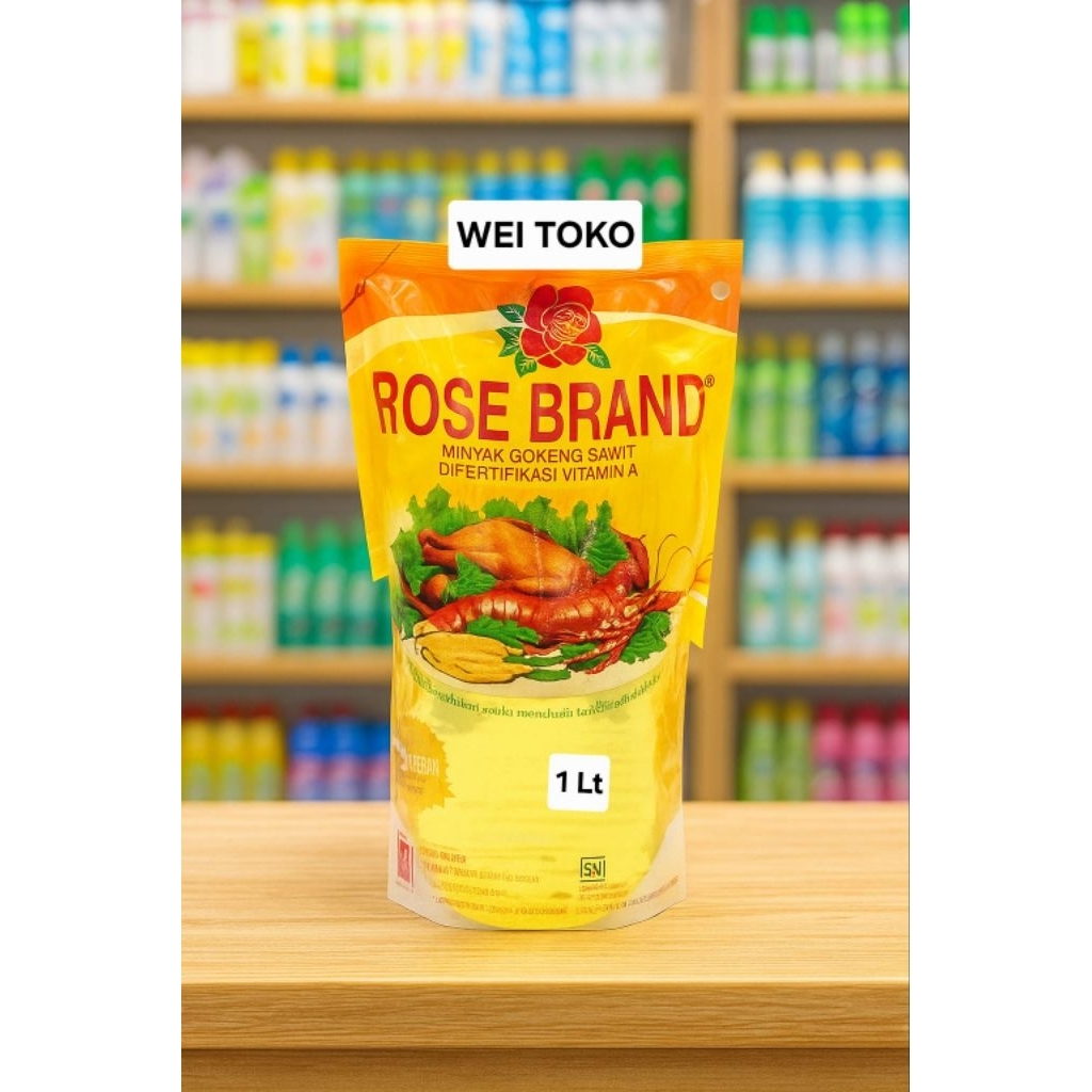 

ROSE BRAND POUCH 1 LT MINYAK GORENG