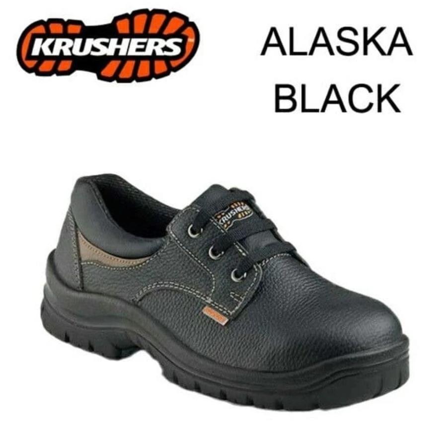 SEPATU SAFETY KRUSHER ALASKA BLACK / SEPATU SAFETY KRUSHER MURAH