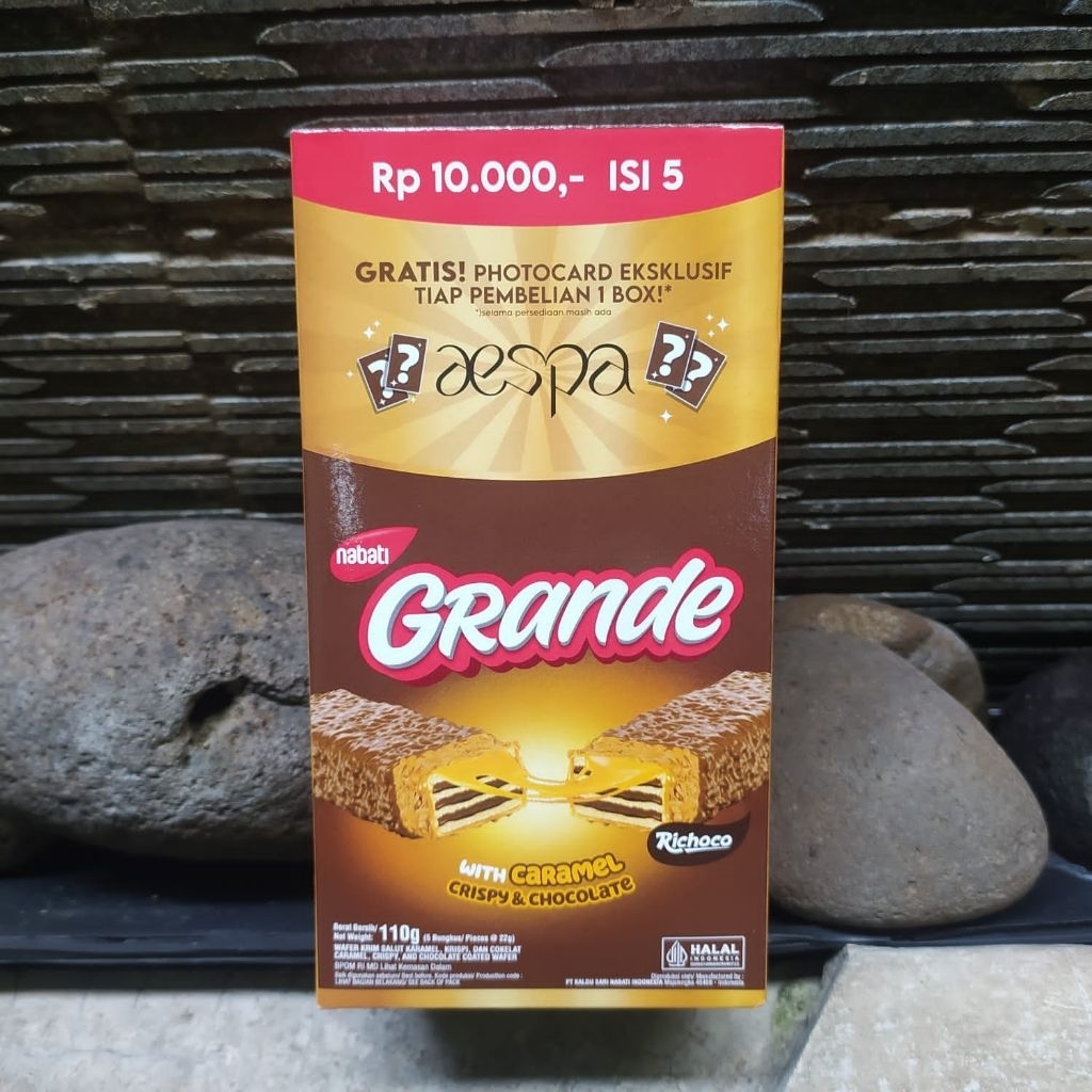 

nabati grande x aespa 1 box isi 5 pcs