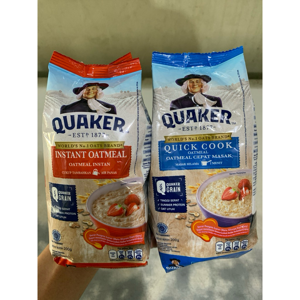 

Quaker instan Oatmelt 200gr