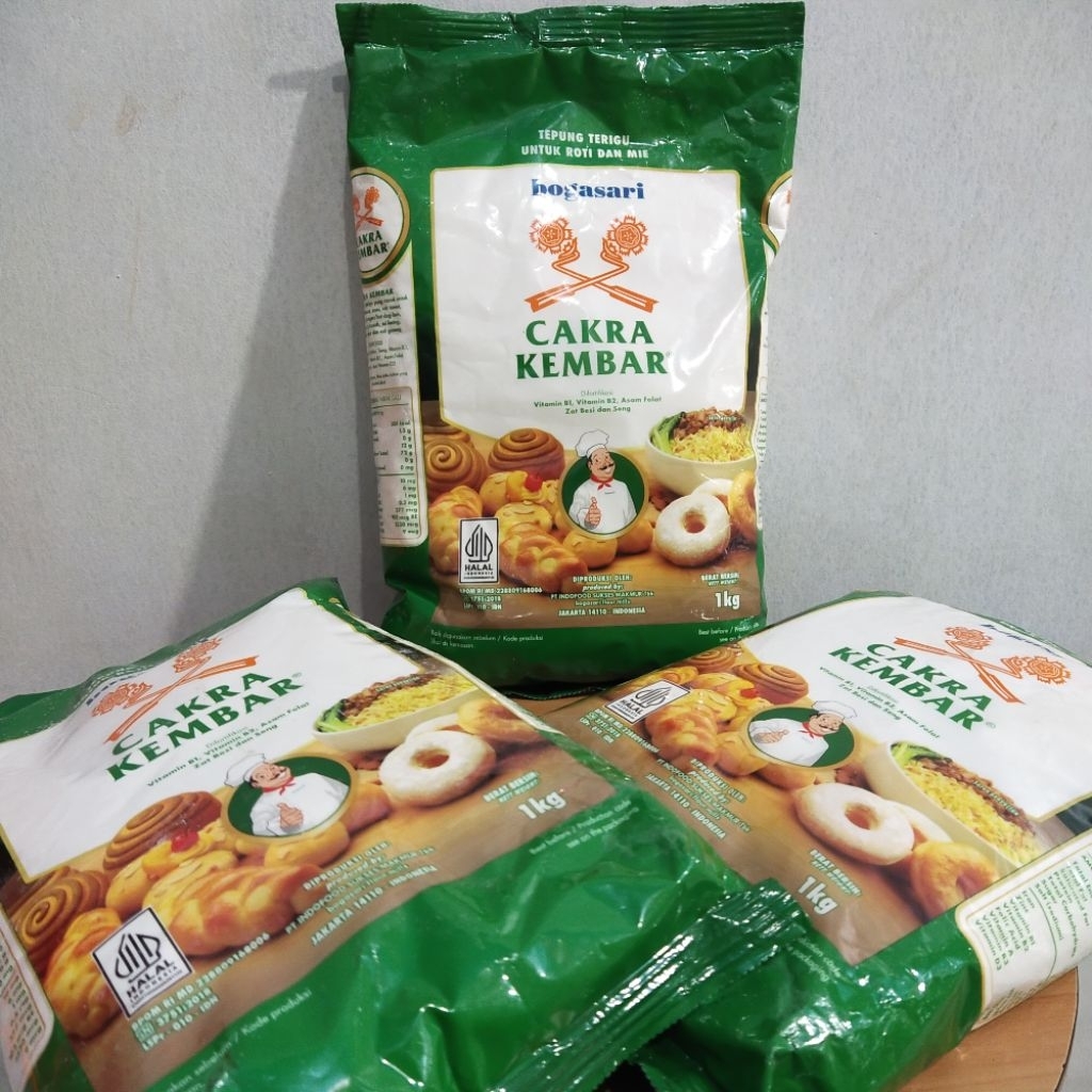 

TEPUNG CAKRA KEMBAR BOGASARI 1 KG