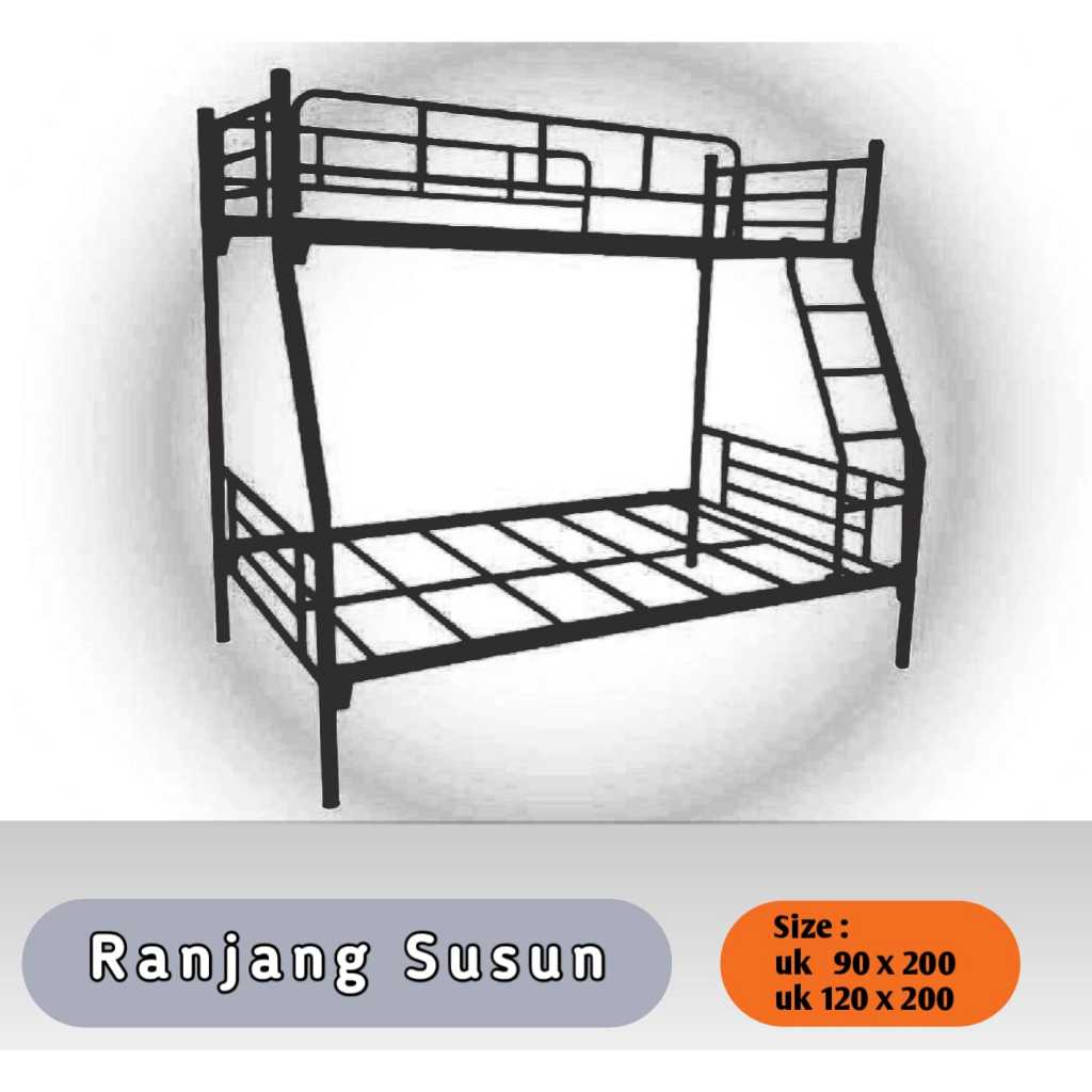 RANJANG SUSUN MONACO UK 90X120X200
