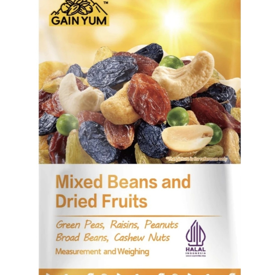 

Gain Yum - Daily Mixed Beans And Dried Fruits 25 g