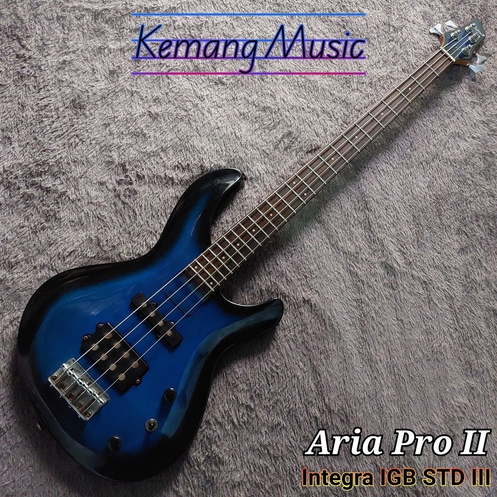 bass langka aria pro ii humbucker bass elektrik