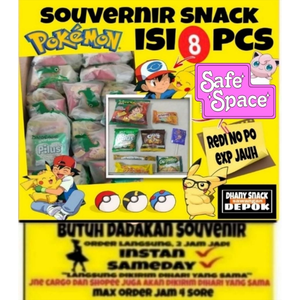 

Paket snack ultah anak / paket ulang tahun anak / hampers / souvernir snack