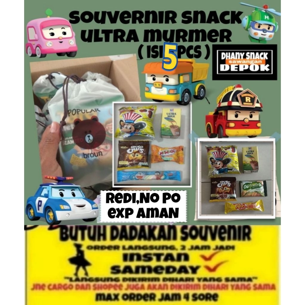 

Paket Snack ultah anak / paket ulang tahun anak /souvernir snack / hampers