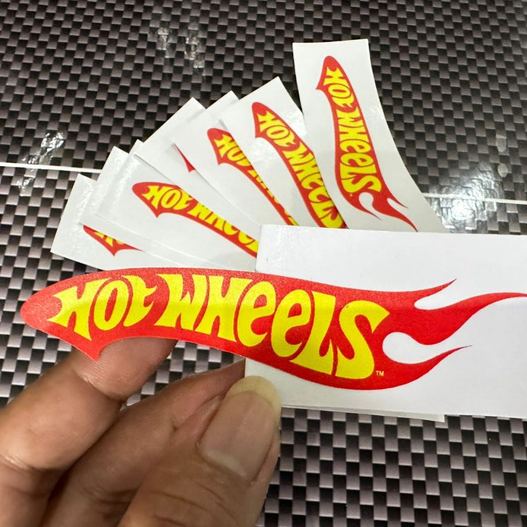 

STICKER UV HOTWHEELS TERBARU-STICKER LOGO HOTWHEELS UV CUTTING-STICKER LAPTOP/CASSING HP/KOPER