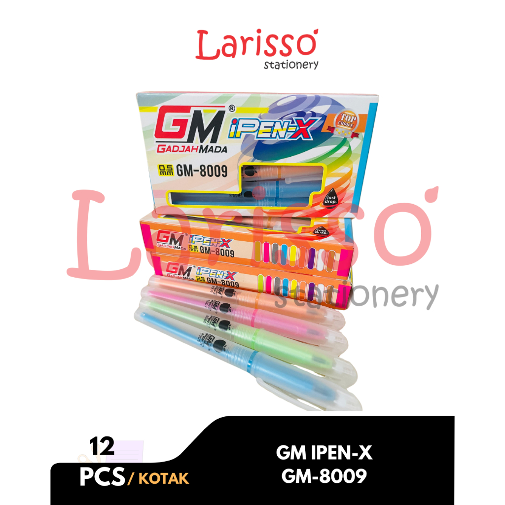 

GM - (pcs) PEN GEL GM IPEN-X GM-8009 - Pcs
