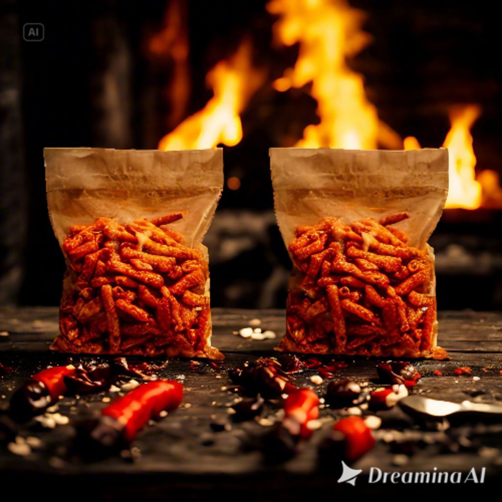 

BASRENG VIRAL 250 + 250 GRAM PEDAS DAUN JERUK STIK BASO GORENG RENYAH GURIH BUMBU MELIMPAH BY KARUHUN BASRENG