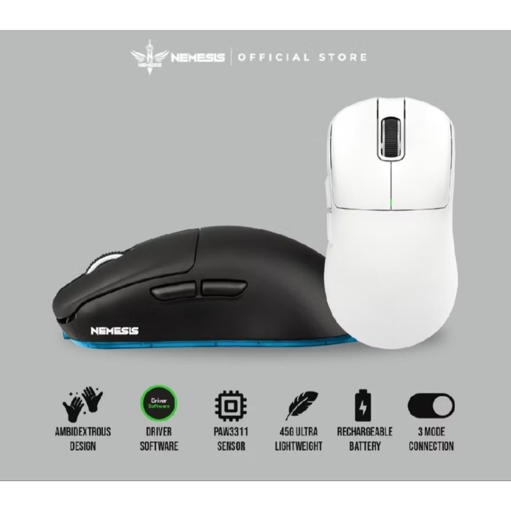 NYK Nemesis Mouse Gaming wireless NEON MQ32