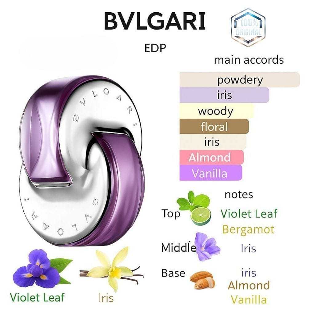 [ ORIGINAL 100% ] PARFUM Bvlgari omnia amethyste 65 ml (kemasan lengkap dengan kotak ) parfum cewe B