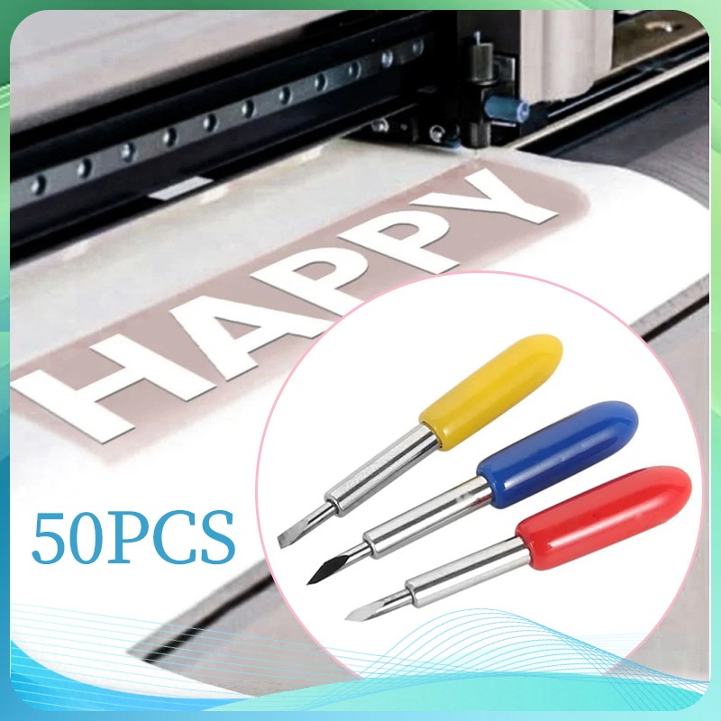 

Roland Blade 30/45/60 Derajat Cutting Sticker Mata Pisau Roland 50pcs Mata Pisau Cutting Sticker