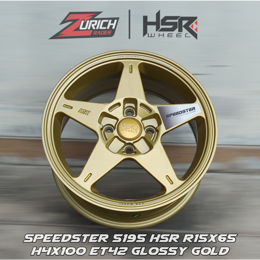 Pelek Hsr Racing Ring 15 Speedster Velg Mobil R15 Brio Agya Ayla Datsun Cross Vios Etios Calya