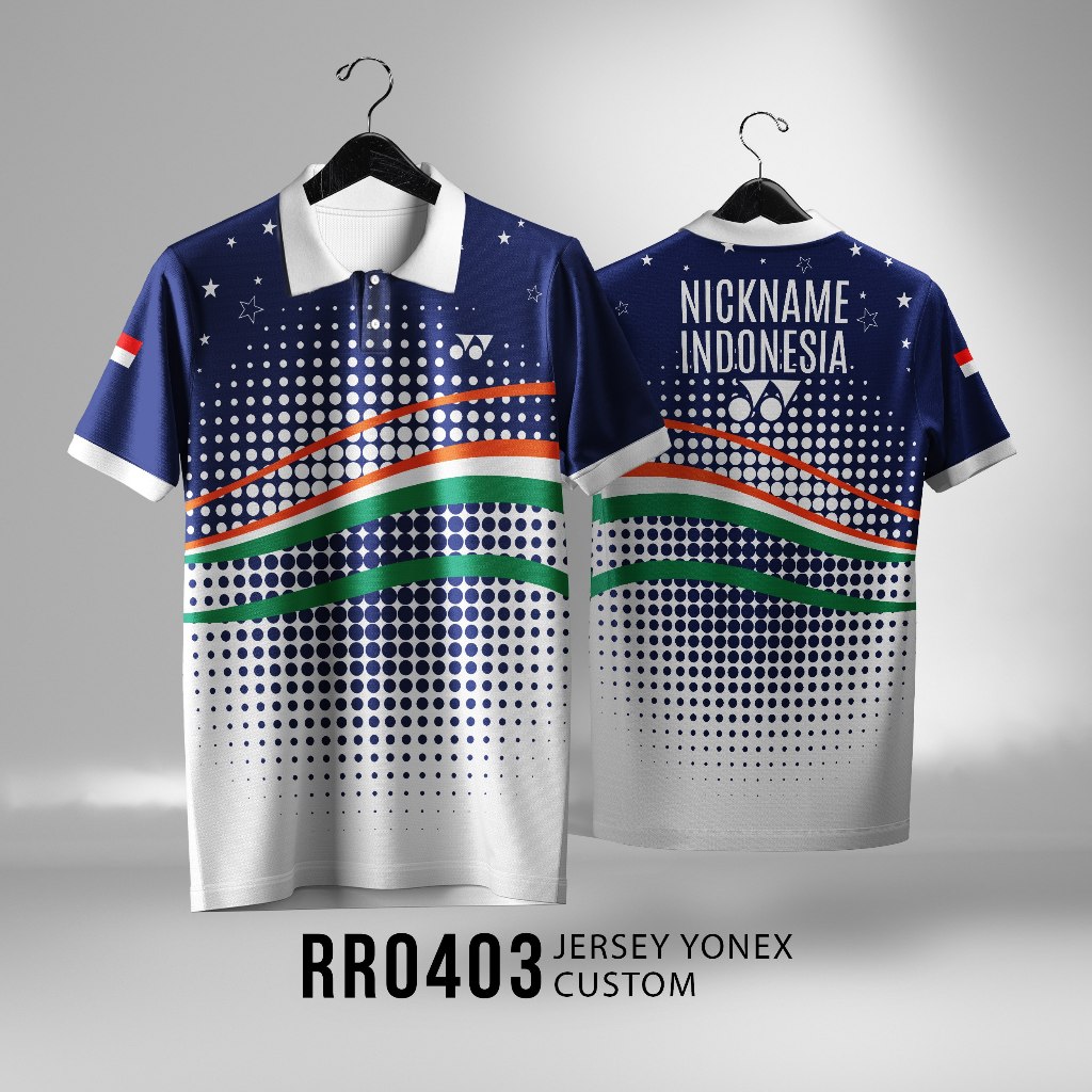 KAOS JERSEY BADMINTON FULLPRINT KERAH FREE CUSTOM