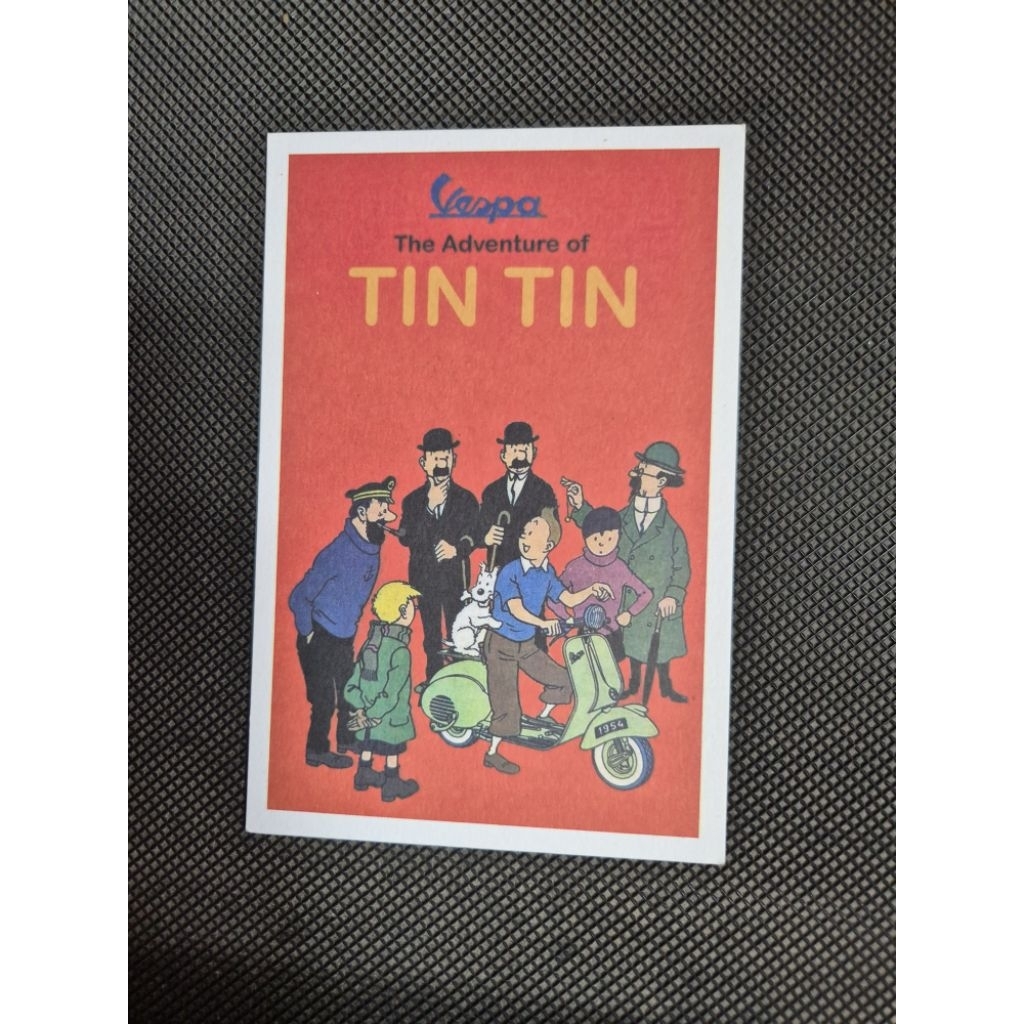 

kartu pos vintage tintin/titin postcard