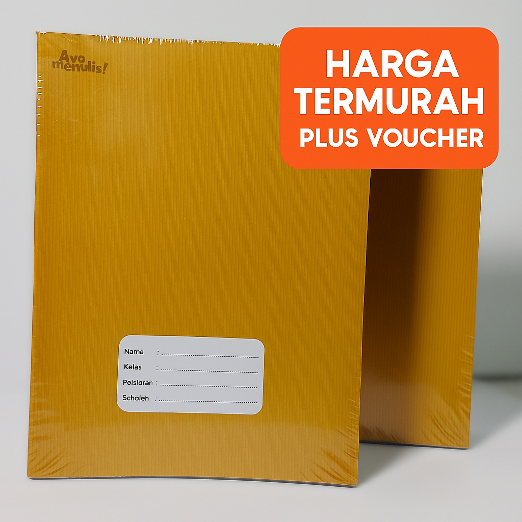 

(COD)BUKU TULIS SIDU ISI 40 LEMBAR-10 BUKU SAMPUL KRAFT COKLAT | Buku Sekolah / Kantor