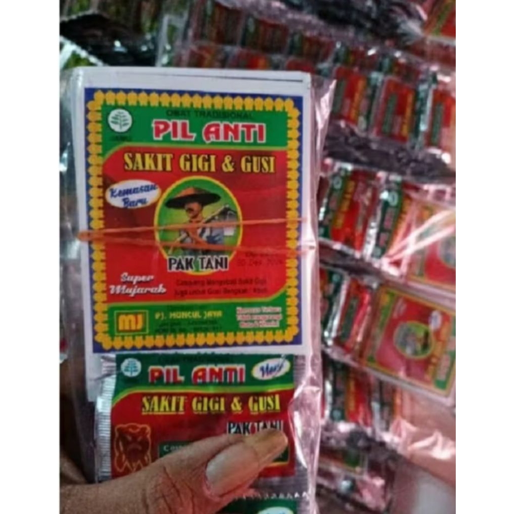 pak tani lagi sakit gigi