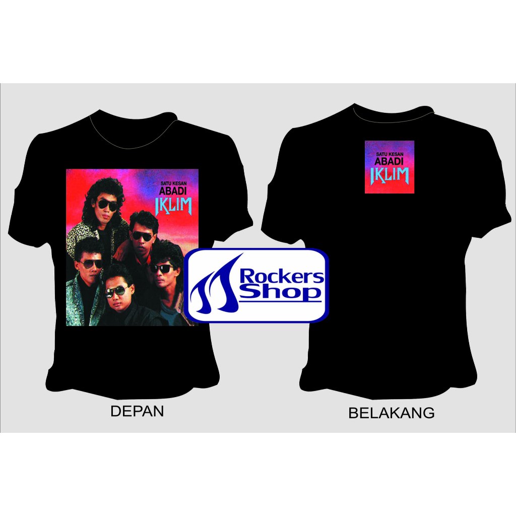 KAOS IKLIM BAND ALBUM SATU KESAN ABADI BAND ROCK LAWAS LEGENDA