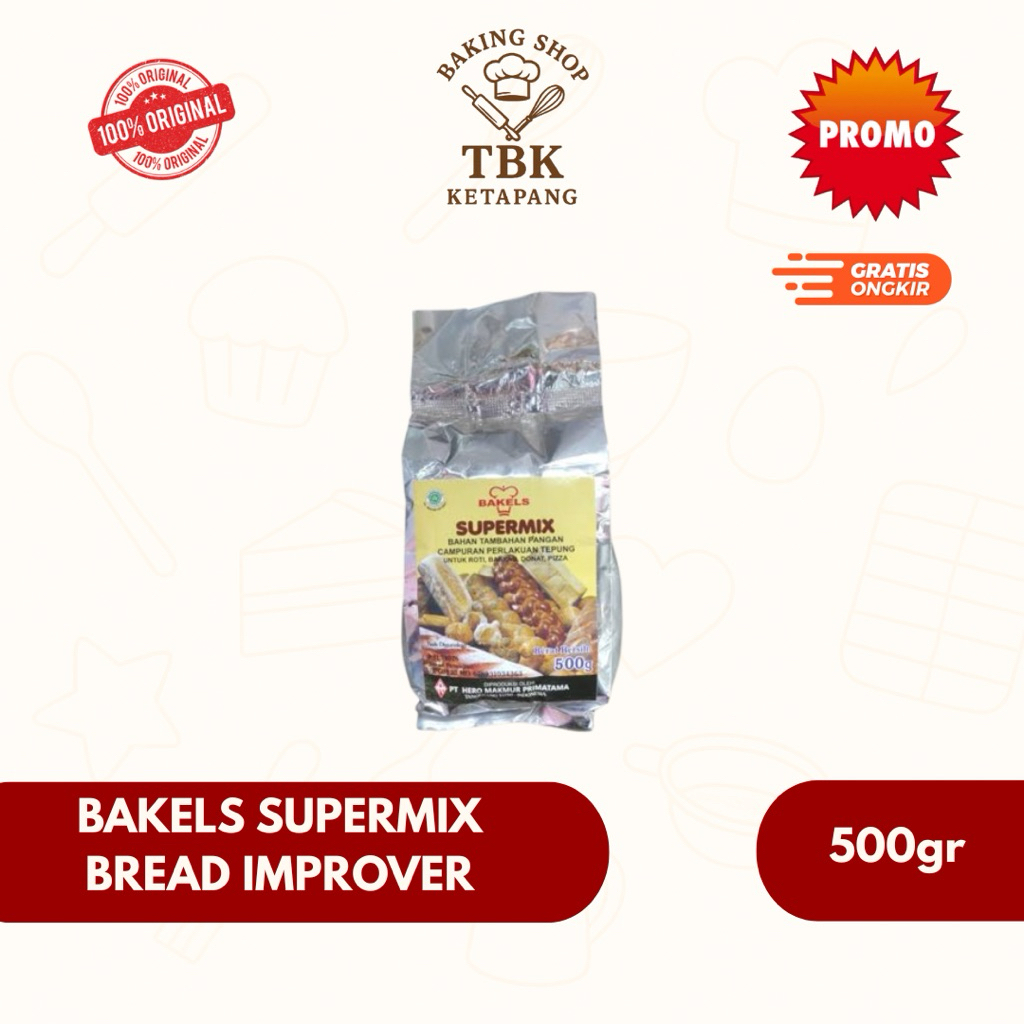 

Bakels Supermix Bread Improver 500gram