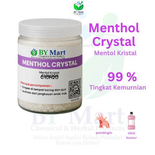 BY KIMIA & HERBAL - Menthol Crystal / Mentol Kristal / Menthol Kristal