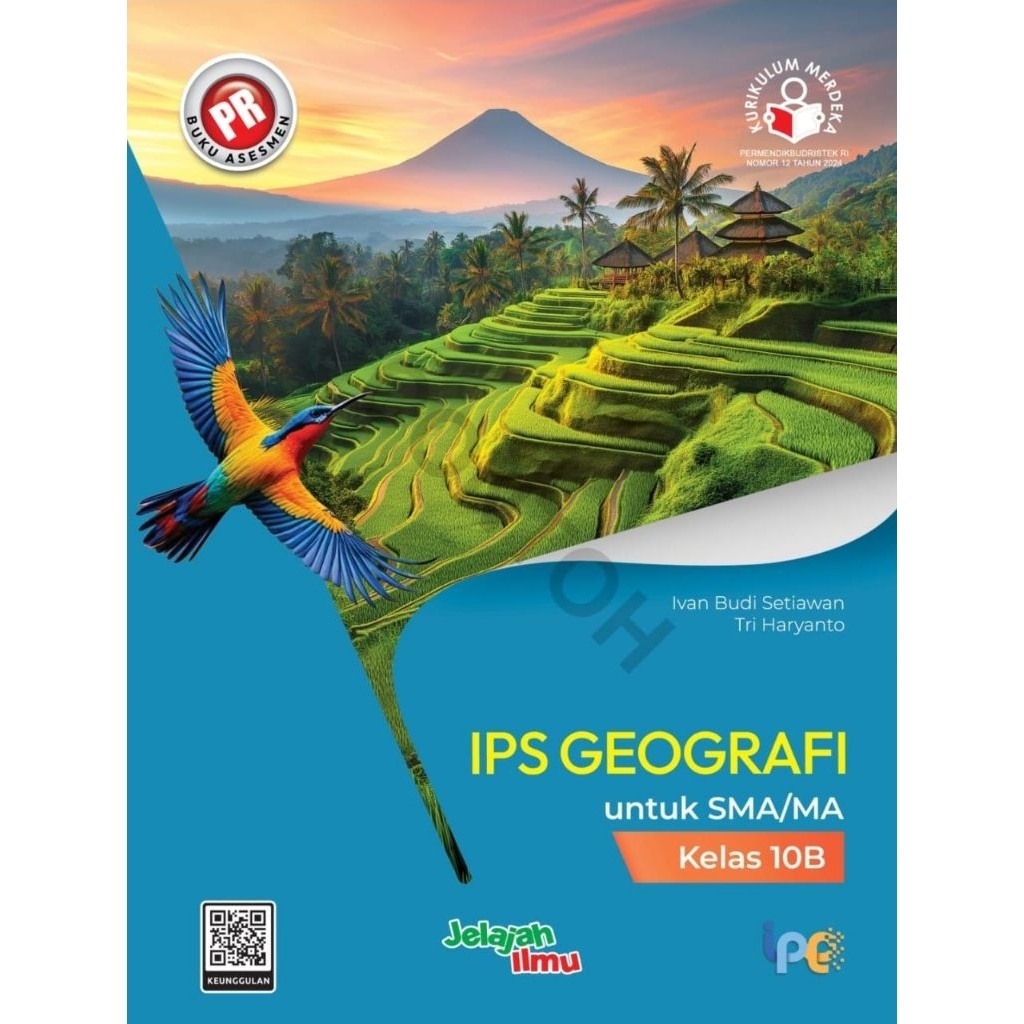 diskon Buku lks pr interaktif IPS Geografi kelas X, 10 semester 2 tahun 2023 kurikulum merdeka Intan