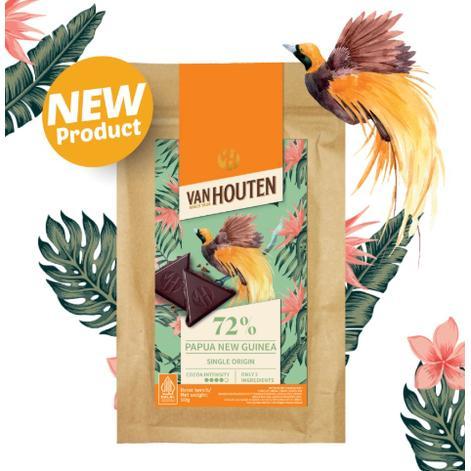 

Van Houten Single Origin 72% Papua new Guinea 50 g