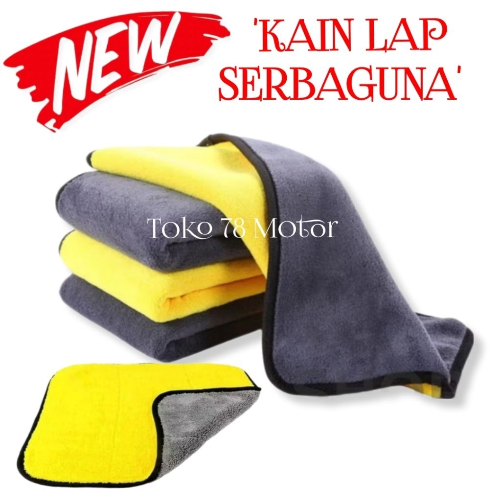 ACCESORIES PERLENGKAPAN PEMBERSIH SEPEDA MOTOR DAN MOBIL