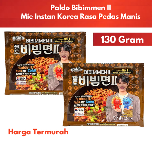 

Paldo Bibimmen II Mie Instan Korea Pedas Manis Gurih 130 Gram No 1 Hybrid Bibimmyeon Mie Instan Noodles
