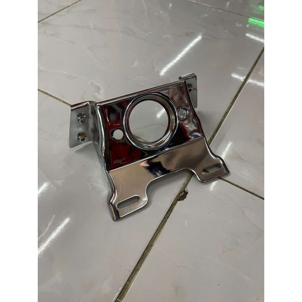 Pangkon Lampu Stop GL100 GL125 Original Crom Baru