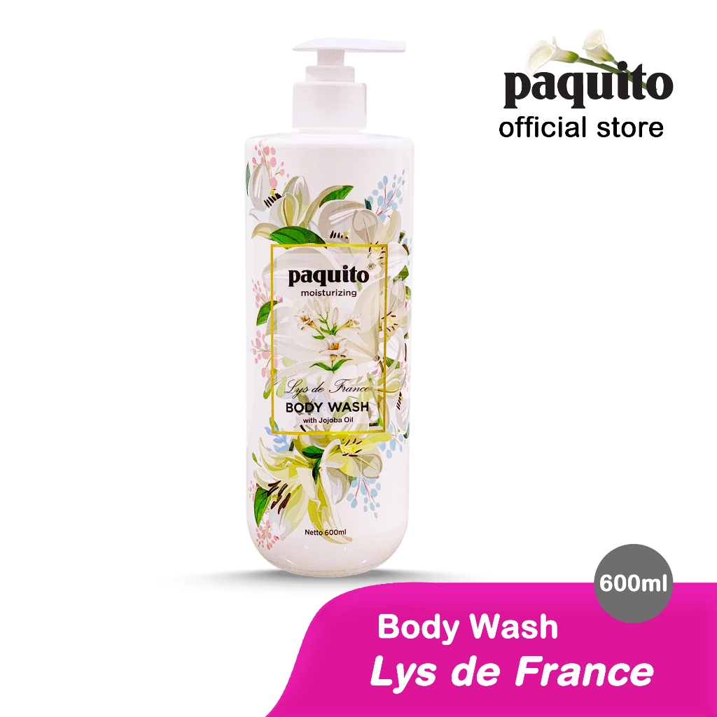 Sabun Cair Paquito Lys de France Body Wash 600 ml