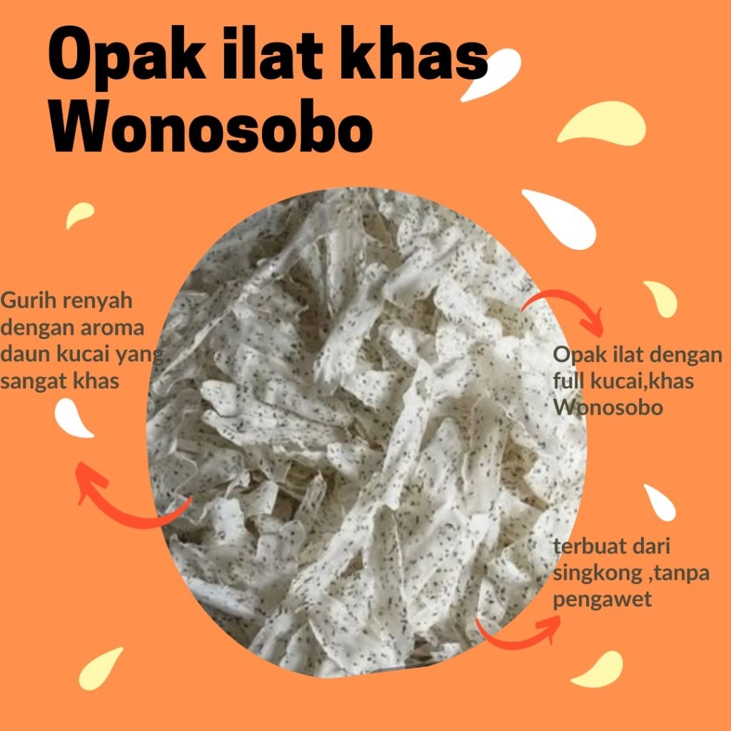 

OPAK SINGKONG/OPAK ILAT KHAS WONOSOBO
