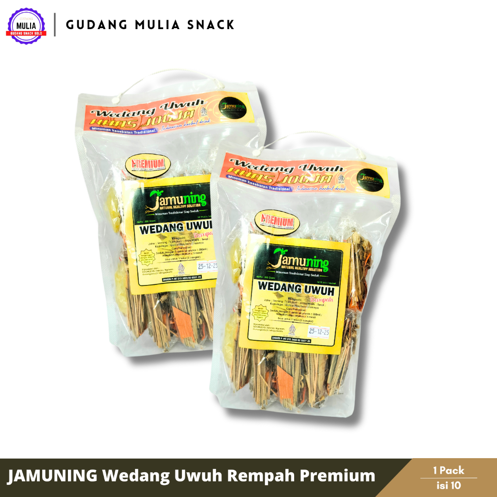 

JAMUNING Wedang Uwuh Rempah Premium Khas Jogja isi 10