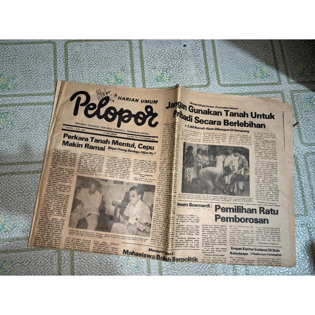 koran jadul tahun 1978