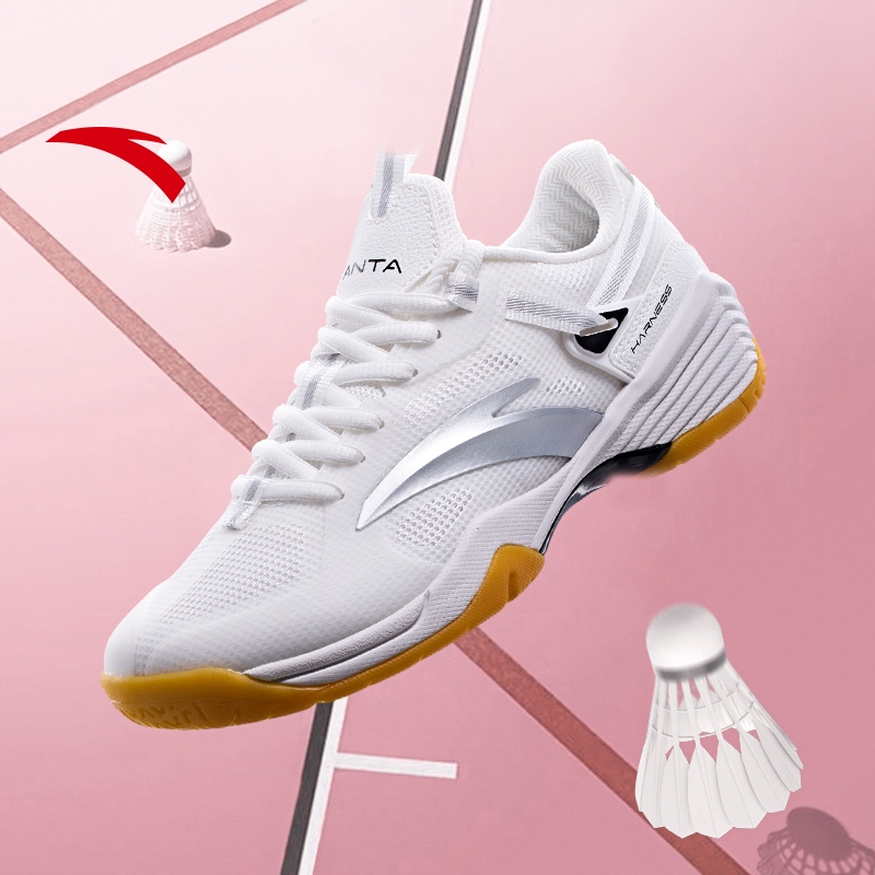 ANTA Sepatu Badminton Wanita Sepatu Tenis Meja Women Sports Sneakers Table Tennis Shoes 9224E4401