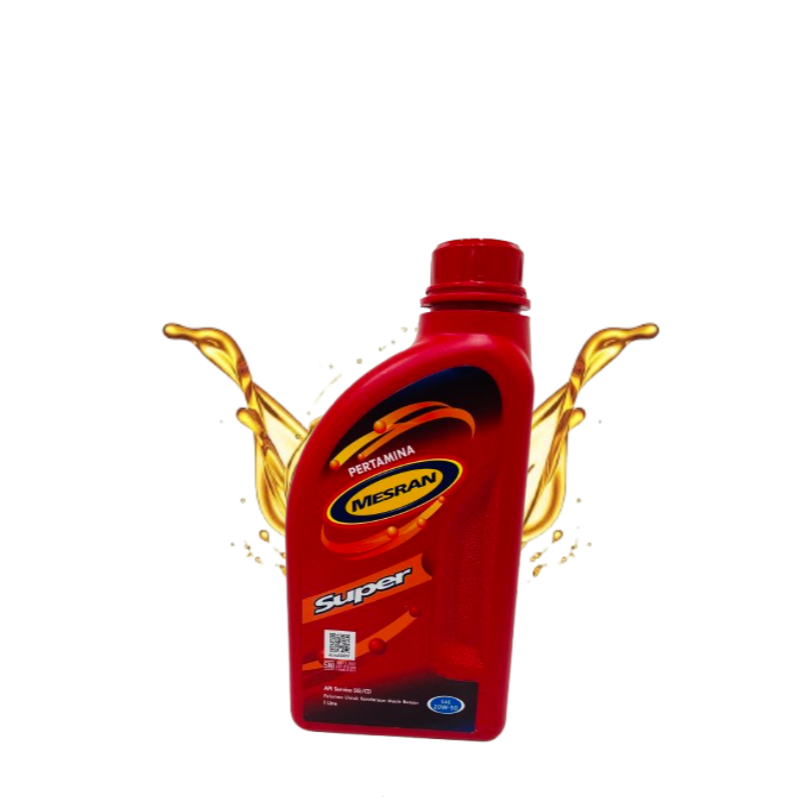 Oli Mesran Super 1 liter Oli Mesran Super 20-50 Bensin