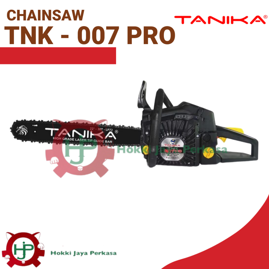 TANIKA Chainsaw TNK - 007 PRO / Gergaji Mesin 2 Tak 22 inch