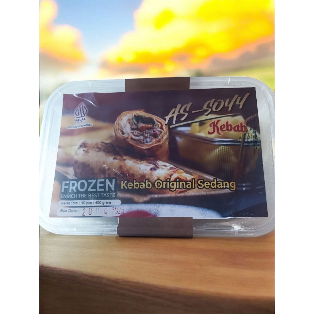 

Kebab Frozen Full Daging 400gr